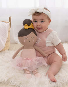 Soft Toy - Knitted - Gabriella the Ballerina