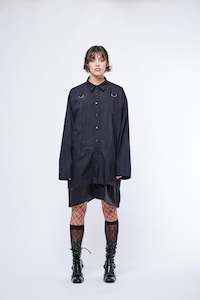 EVIGHET SHIRT - Black / Oil Slick