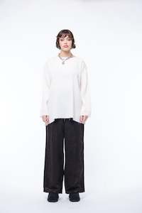 Womenswear: FREJA TOP - Cream Wave