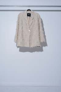 SIGBORG BLAZER - Cream Texture