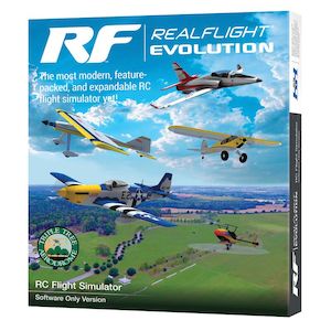 Flight Simulators: RealFlight EVO RC Flight Simulator Software Only (Replaces RFL1201S)