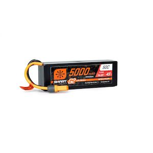 5000mAh 4S 14.8V Smart G2 LiPo 50C Hard Case; IC5 by Spektrum