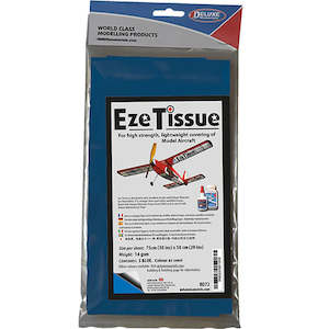 Covering Materials: DELUXE MATERIALS EZE TISSUE BLUE (5 sheets)