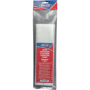 DELUXE MATERIALS FIBREGLASS CLOTH 1OZ 1M2