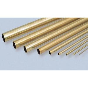 K&S Round Brass Tube 0.029" Thick Wall x 36" Long - 1/4" OD