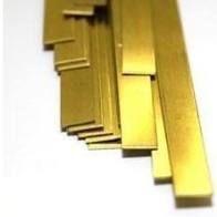 Metal Wire Tube Etc: K&S BRASS STRIP 12 X .032 X 1/4"