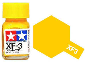 TAMIYA ENAMEL FLAT YELLOW 10ml XF-3