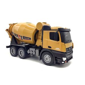 Cars Trucks Boats: #1574 NEW 2.4G 1/14 10ch RC Concrete Mixer 1/14 scale by HUINA