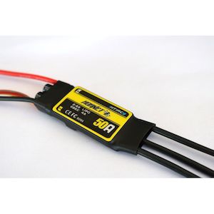 Electronic Speed Controllers Esc Safety Power Switches Sps: #H-50A. Hornet 50A, Aircraft Heli ESC. Burst 50A/60A 2-6LiPo 5-18NC SBEC 5.0/4.0A, 52*25*11mm, 43g. By HTIRC