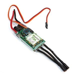 Electronic Speed Controllers Esc Safety Power Switches Sps: PA QUANTUM BRUSHLESS ESC 70 Amp Speed Controller