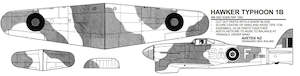 Hawker Typhoon Panel Glider