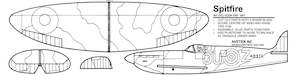 Airsail Spitfire Panel Glider