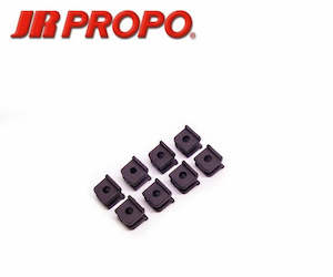 Rc Transmitter Receiver Servo Accessories And Parts: JR MINI SERVO MOUNTING RUBBER ABSORBER  SET (8)