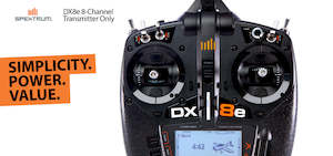 DX8e 8-Channel DSMX Transmitter Only by Spektrum