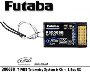 Receivers 2 4ghz Dsm Dmss Xbus: Futaba 6K RECEIVER R3006SB 2.4GHz 1-6CH HV SBUS 2 T-FHSS