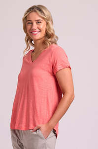 Clothing: V Neck Swing Top