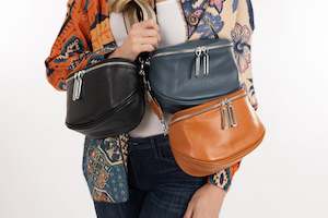 Lily Leather Cross Body Handbag