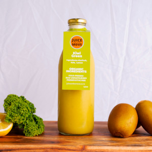 Fruit juice or fruit juice drink manufacturing - less than single strength: Kiwi Green (1Litre)