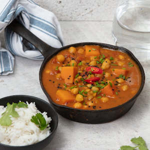 Vegan Pumpkin & Chickpea Curry