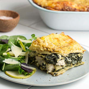 Chicken & Spinach Lasagne