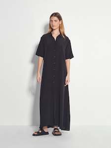 Isle Shirtdress (Silk CDC) Black