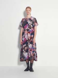 Darcy Tunic (Floral Veil Silk CDC) Dreamscape