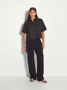 Clothing wholesaling: Everly Shirt (Organic Cotton) Black