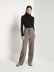 JHL Wide Trackpant (Cotton Cashmere) Walnut