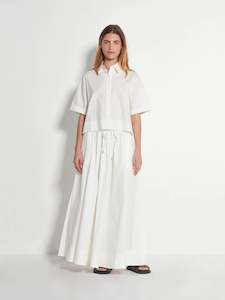 Kev Skirt (Organic Cotton) White