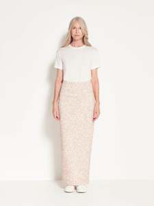 Elma Skirt (Pastel Boucle) Marshmallow