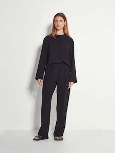 Travel Pant (Luxe Suiting) Black