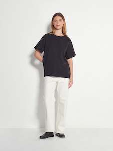 Relaxed T (Heavy Cotton Knit) Black