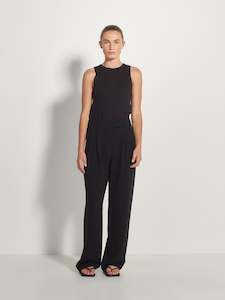 Boyfriend Pant (Luxe Suiting) Black