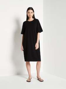 Clothing wholesaling: JHL Box T Dress (Cotton Cashmere) Black