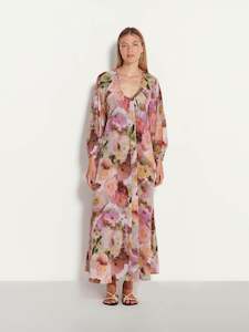 Sorrento Dress (Glass Flower Silk) Glaze