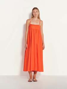 Jasmine Dress (Organic Cotton) Tangerine