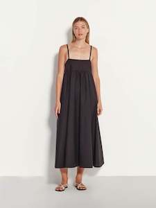 Jasmine Dress (Organic Cotton) Black