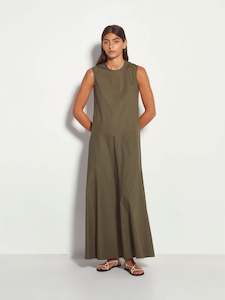 Symi Dress (Organic Cotton) Olive