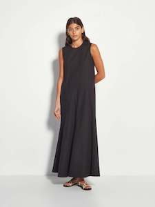 Symi Dress (Organic Cotton) Black