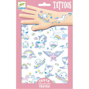 Djeco Temporary Tattoos (Unicorns)