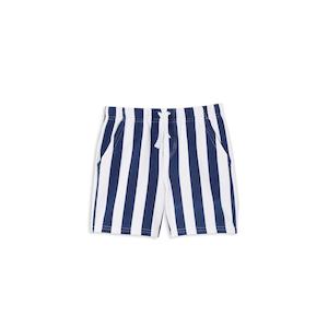 Milky Stripe Fleece Short