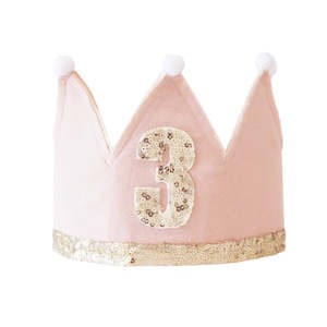 Toy: Alimrose 3rd Birthday Crown (Pink)