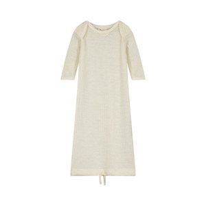 Toy: Nature Baby Merino Pointelle Gown (Natural)