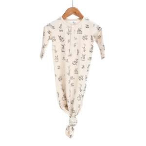 B&B Baby Sleep Gown (Almond Burrowers)