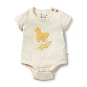 W&F Organic Bodysuit (Quack)