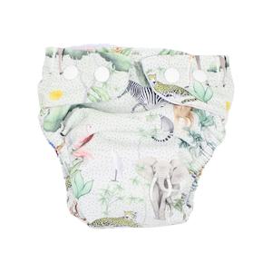 Bebe Silas Print Aqua Nappy