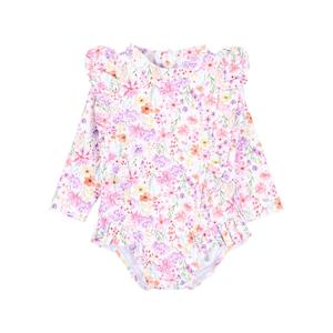 Toy: Bebe Nadia Print LS Sunsuit