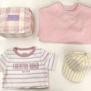 Country Road Heritage T-Shirt (Lilac Stripe)