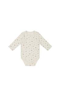 Jamie Kay Organic Cotton L/S Bodysuit (Irina Tofu)