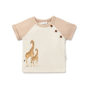 A&O Savanna Print Tee (Natural)